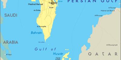 Mapa Bahrainu isključen