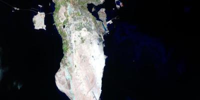 Mapa Bahrainu satelit