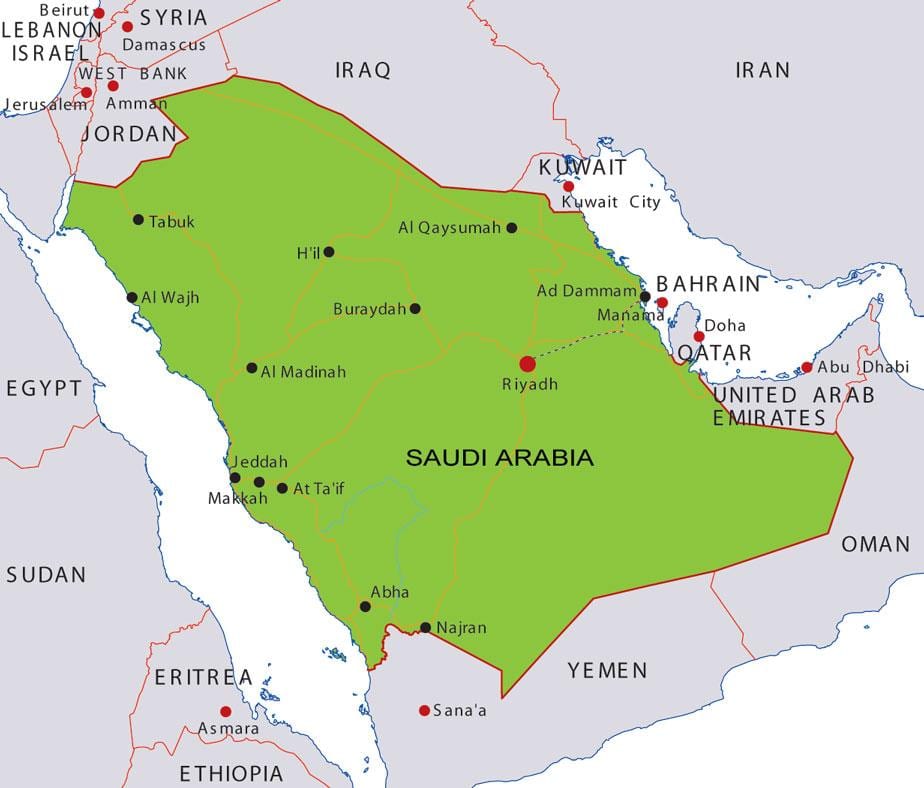 mapi univerziteta u Bahrainu