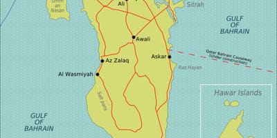 Bahrainu međunarodni aerodrom parking karta